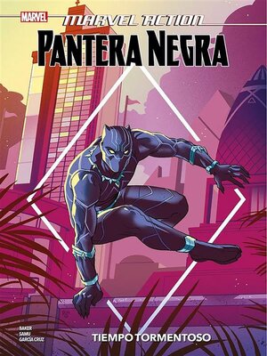 cover image of Marvel Action Pantera Negra. Tiempo tormentoso
